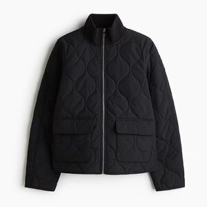 H&M Black Quilted Jacket